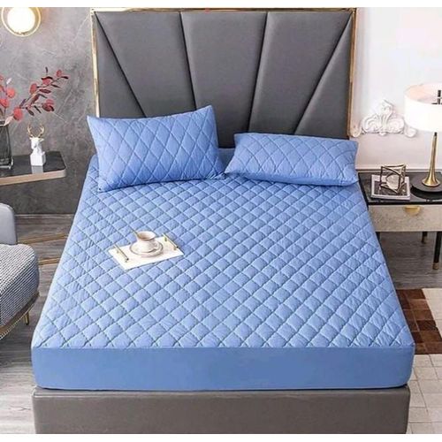 product_image_name-Generic-4*6,5*6,6*6 Blue Waterproof Matress Protector And Cover -2