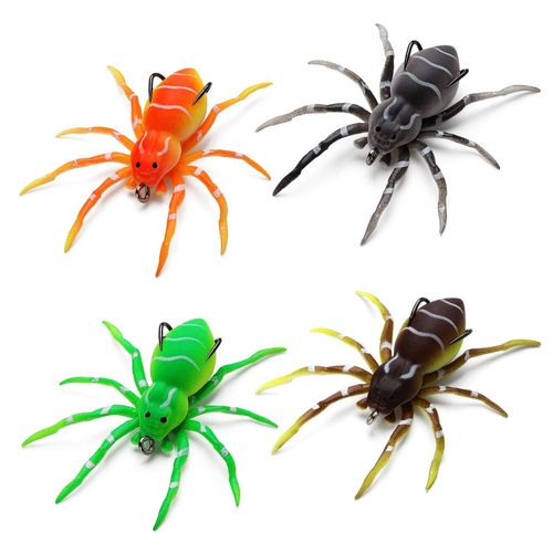 Generic Bait Silicone Fishing Lures Hooks , Realistic Spider @ Best Price  Online