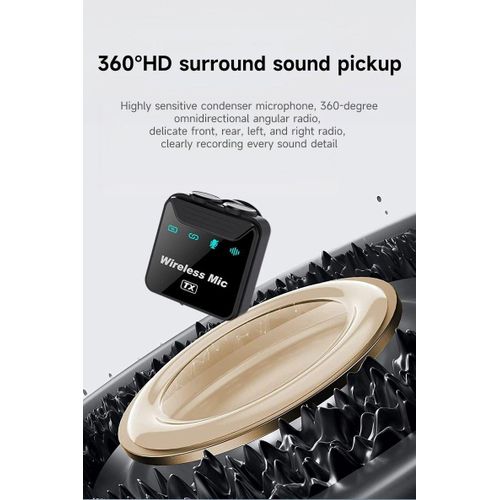 product_image_name-Generic-SX23 Wireless Microphone Dual Clip On Lavalier for Streaming and Content Creation-2