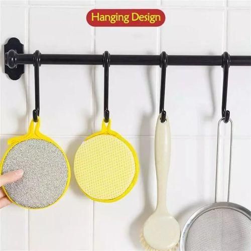 product_image_name-Generic-5PCS Double-Sided Cleaning Sponge Dishwashing Brush-3
