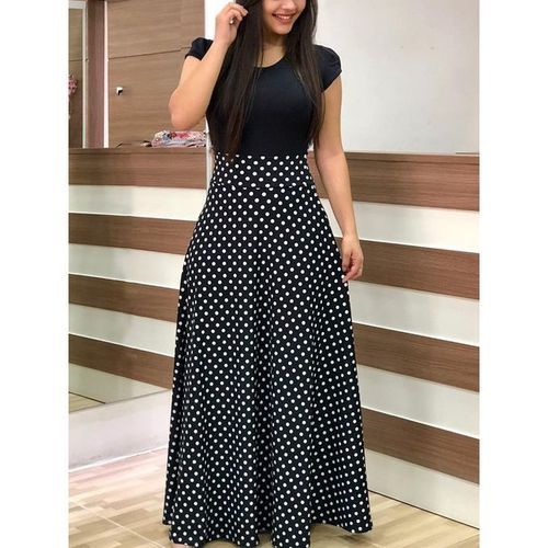 Fashion Ladies Official Long Turkey Dresses Women Clothes Black