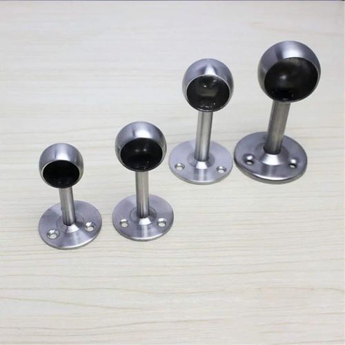 product_image_name-Generic-Chrome Pipe Cup Brackets Fitting for Wardrobe or Bathroom 2 Pcs-3