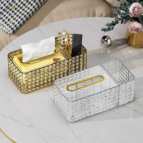 product_image_name-Generic-Acrylic Serviette/Tissue Box Holder Cosmetic/Makeup Organizer-1