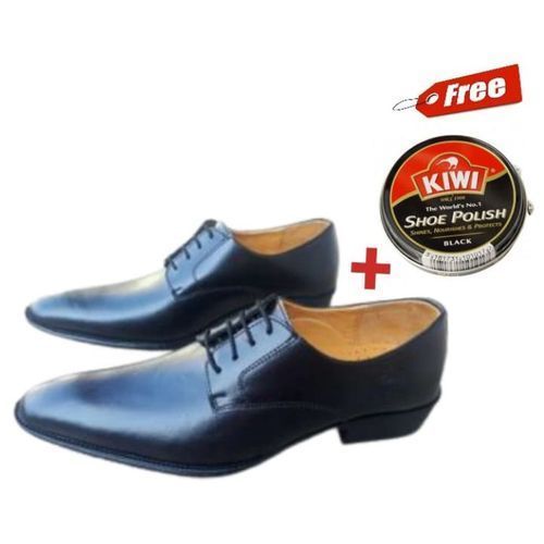 product_image_name-PHOELIX FASHIONS-Men Black Elegant Ethiopian Leather Official Shoes + FREE POLISH-1
