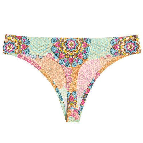 Generic Women Fashion Floral Panties XS_XL Female Underpants Ladies Sexy Underwear  Women Bikini Panty Panties For Woman(#Thong 06) @ Best Price Online