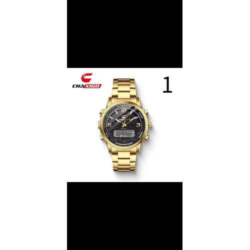 product_image_name-Chaxigo-Dual Time Wrist Watch 7476-1