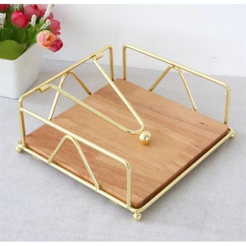 product_image_name-Generic-Bamboo base metallic serviette holder-1