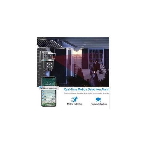 product_image_name-Solar Light- Dual Lens CCTV Camera Triple Screen Solar Camera Color Night Vision Motion Detection 4g Sim Card Cctv Camera-2
