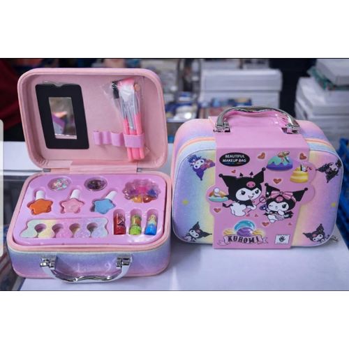 product_image_name-Generic-Kuromi-Themed Kids Makeup Kit with Suitcase-1