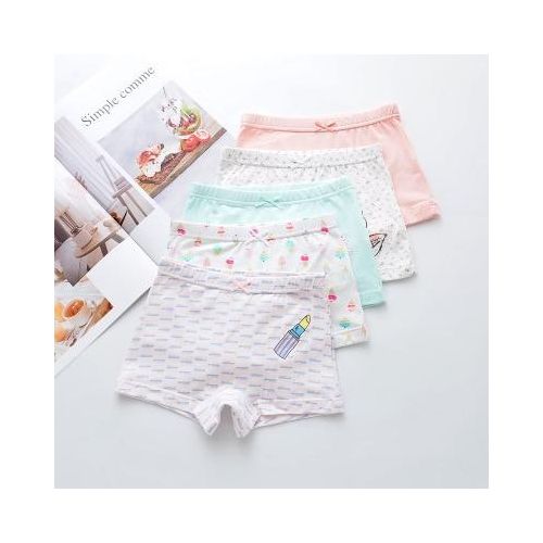 Fashion Underwear Girl 5 Each / Lot Boys Girls Cotton Boxer @ Best