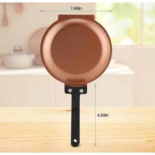 product_image_name-Generic-Double-Sided Non-stick Frying Pan, Breakfast Pan-19CM-4