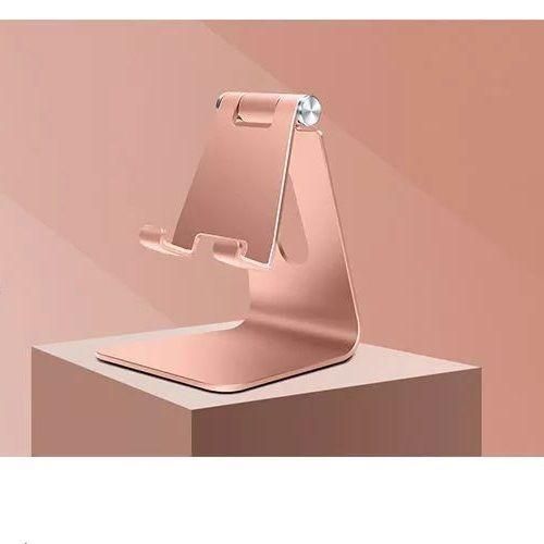 product_image_name-Generic-Universal Creative Adjustable Foldable Aluminum Metal Smartphones & Tablets Desk Mount Stand Holder Z4 - Pink-8