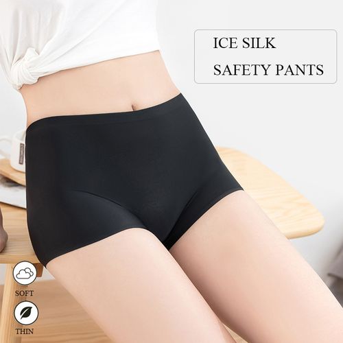 Fashion (B-black)Summer Seamless Underwear Safety Shorts Women's