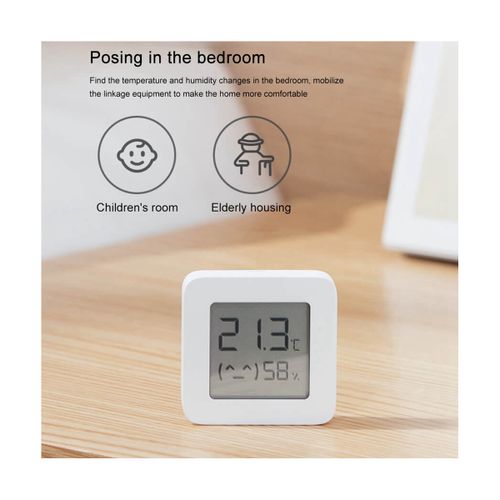 Xiaomi Smart clock temperature and humidity meter: full