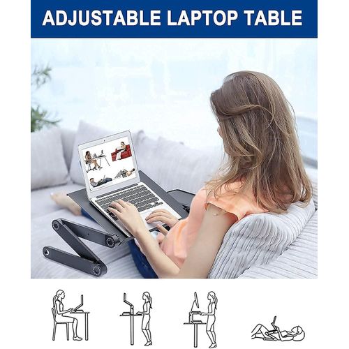 product_image_name-Generic-Multifunctional Laptop Stand Table – Ergonomic Workstation T8-6