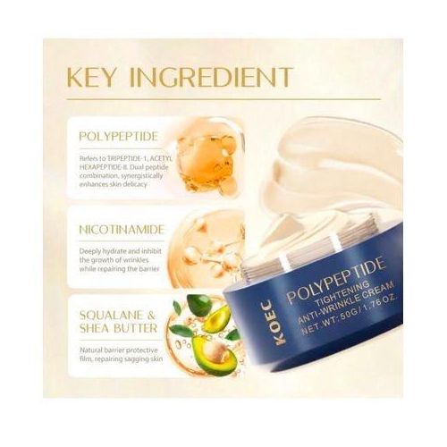 product_image_name-Generic-KOEC BEAUTY POLYPEPTIDE  TIGHTENING ANTI - WRINKLE MOISTURIZING CREAM-4