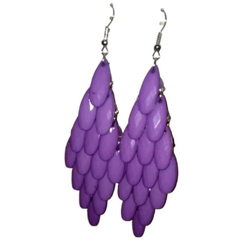 product_image_name-Fashion-Ladies purple crystal drop down chandelier earrings-3