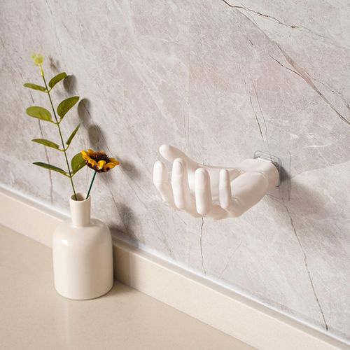 Generic Hand-shaped Storage Organizer Handy Hooks Wall Mount Soap