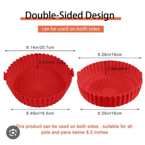 product_image_name-Generic-Reusable Air fryer silicone liner-5