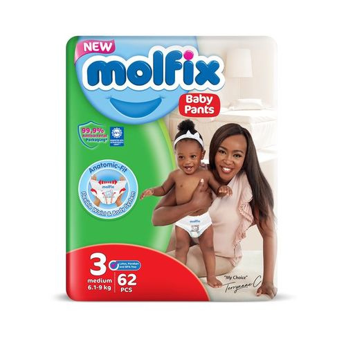 Molfix BABY PANTS JUMBO SIZE 3 MIDI COUNT 62 PIECES Best Price Online Jumia Kenya