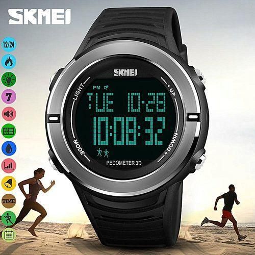 Fashion SKMEI 1322 Women Sport 3D Pedometer Watch Casual Outdoor Lock Function Wristwatch 3D Pedometer Stopwatch Date Year Calorie Data Storage Best Price Online Jumia Kenya