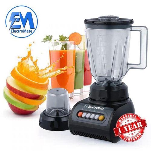 product_image_name-Em-Blender 2 In 1 Grinding Machine With Durable Motor 1.5L, Black BD02-1