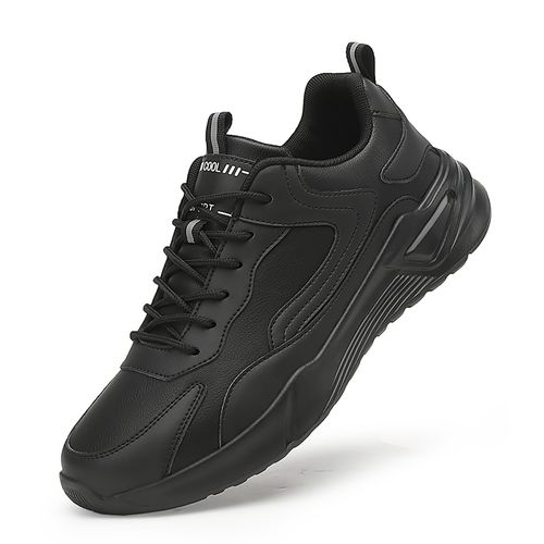 Black sole outlet tennis shoes
