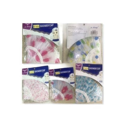 product_image_name-Fashion-4pcs Shower Caps Water Resistant Water Proof Bathing Caps-4