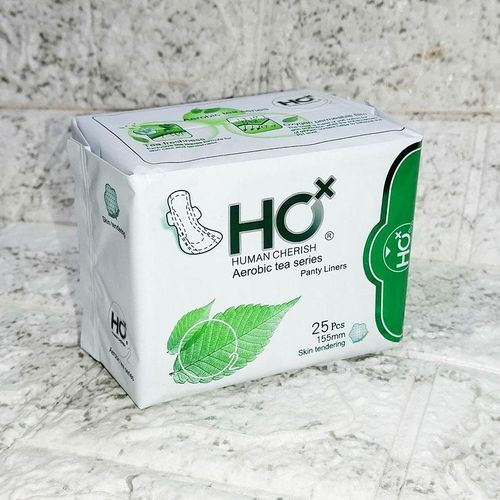 product_image_name-Human Cherish-Aerobic Tea Sanitary Liners (25pcs) 190mm-1