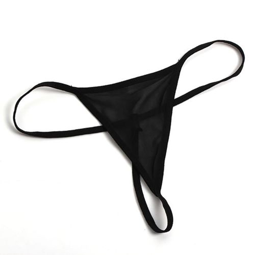 Fashion Women's Sexy Hot T-Back Thongs G-string V-string-Black