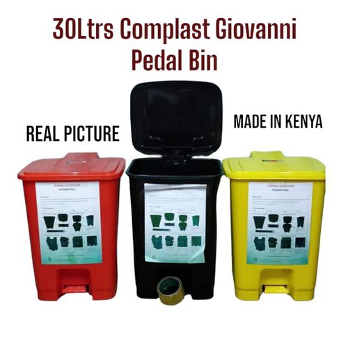 product_image_name-Complast-Giovanni Pedal Bin 30Ltrs-1
