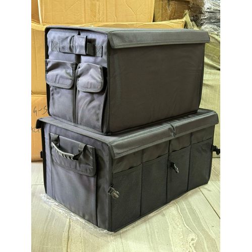 product_image_name-Generic-Foldable Premium Car Trunk Boot Organizer With Lid, Partitions & Handles-1