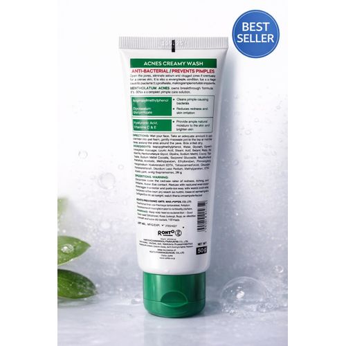 product_image_name-ACNES-Mentholatum Creamy Face Wash-2