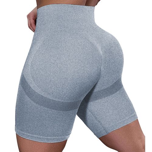 Women's High Waist Yoga Shorts Butt Scrunch Booty Spandex Gym Workout  Shorts Active Short Leggings 