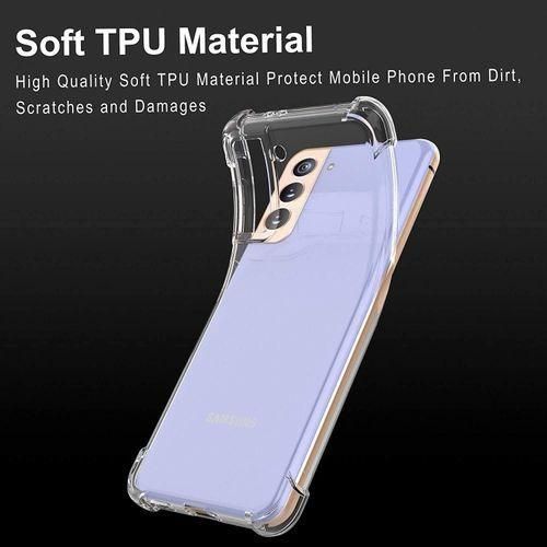 product_image_name-Generic-Transparent Back Cover Clear Thin Case for Samsung Galaxy S21 plus/ S21+-Clear case-1