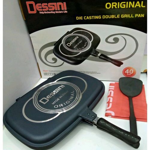 Dessini Two-Sided Double Grill Non-stick Pressure Pan 40cm @ Best Price  Online