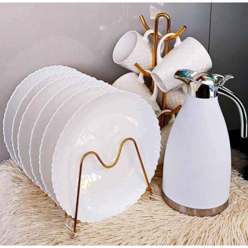 product_image_name-Generic-Breakfast Set – 14 Pieces (Plates, Tea Cups & Flask) – Tableware Combo-1