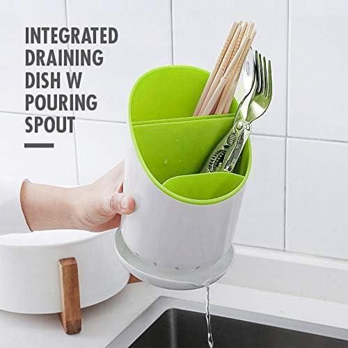 product_image_name-Generic-Cutlery Drainer and Organizer with Protective Knife Slot-4