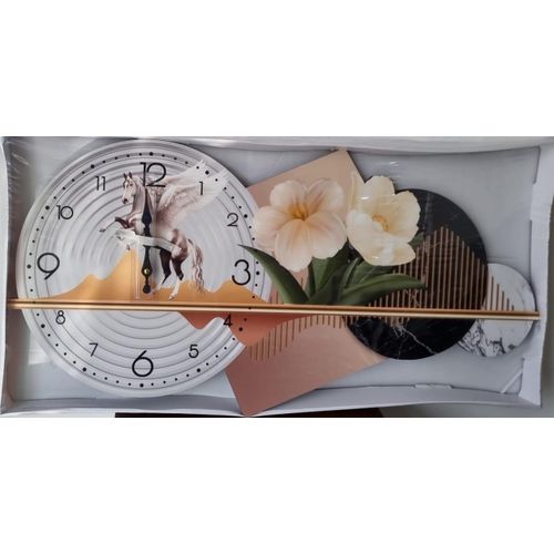 product_image_name-Generic-80x40cm Decor Wall Clock 2647 Now Available In 22 Elegant Design Options-1