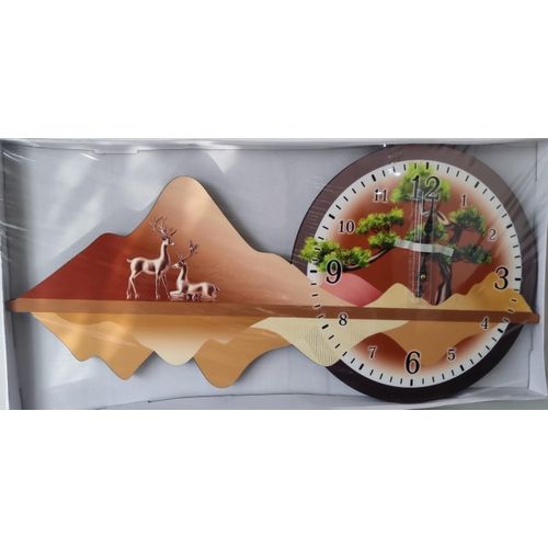 product_image_name-Generic-80x40cm Decor Wall Clock 2647 Now Available In 22 Elegant Design Options-4