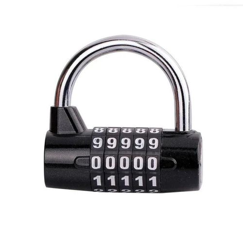 product_image_name-Generic-Stellar 5 Digit Combination Padlock Resettable Password Lock for Home Office and Travel-1