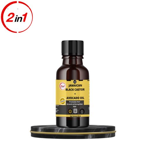 product_image_name-Mekis-Jamaican Black Castor+AvocadoOil-30ml.Boost Hair Growth,Nourishes&LessHair Breakage,Heal Split Ends-1
