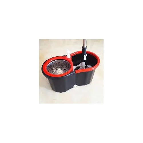 product_image_name-Generic-Magic Spin mop and bucket with metal spinner - Black-2