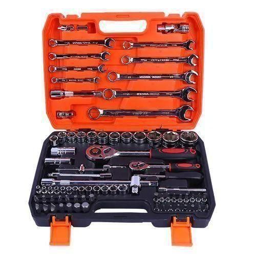 product_image_name-Generic-82PC 1/2 1/4 Ratchet Wrench Socket Set Auto Repair Toolset-1
