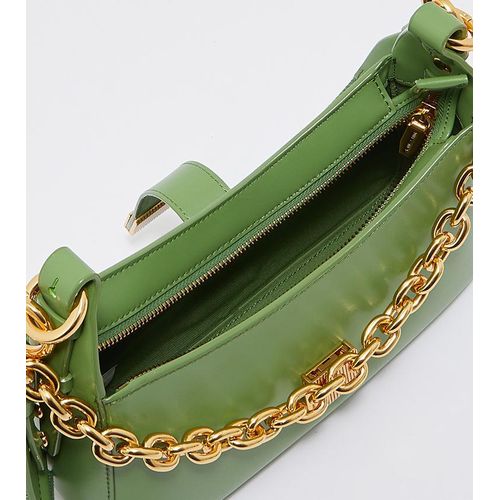 product_image_name-Fashion- Women s Metal Buckle Thick Chain Armpit Bag Trend Single Shoulder Bag -5