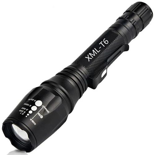 product_image_name-Generic-2000 Lumens XML T6 Zoomable Flashlight – Adjustable Focus Torch with High-Powered LED for Outdoor Exploration-2