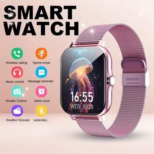 product_image_name-Generic-Ladies Elegant Square Bluetooth Smartwatch-1
