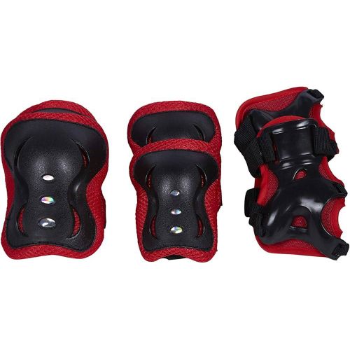 product_image_name-Generic-Red 6pcs Protective Cycling Skating Protective Guards -3