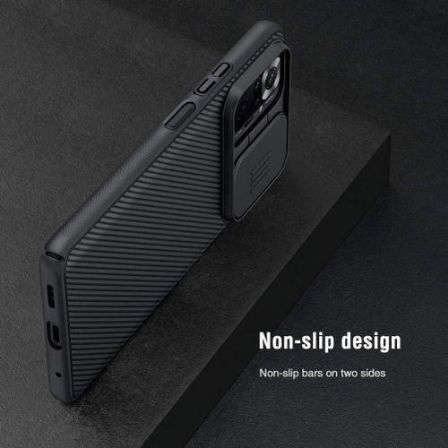 product_image_name-Generic-Xiaomi Redmi Note 10 Pro Nilkin CamShield Slim Protective Cover with Camera Protector Hard PC TPU Ultra Thin Anti-Scratch Phone Case - Black-3
