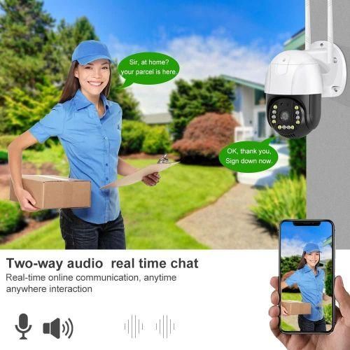 product_image_name-Intelligence-Smarthome 4G Sim card electric PTZ Rotation Full HD 1920x1080P Smart Security Camera 4 IRs Colored Night Vision Watlarm SD Card Sloterproof Motion Detection-3